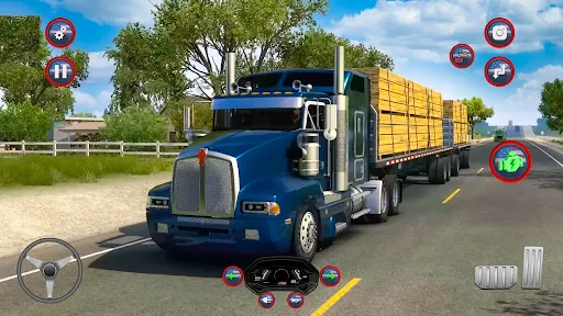 American Truck Sim Cargo Truck | juego | XWorld