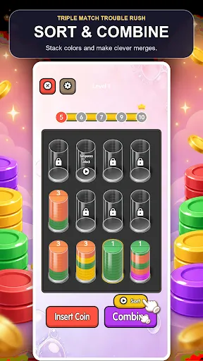 Triple Match Trouble Rush | Permainan | XWorld Triple Match Trouble Rush | Permainan | XWorld