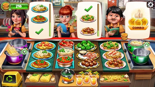 Trò chơi nấu ăn - Nhà hàng đội | Games | XWorld