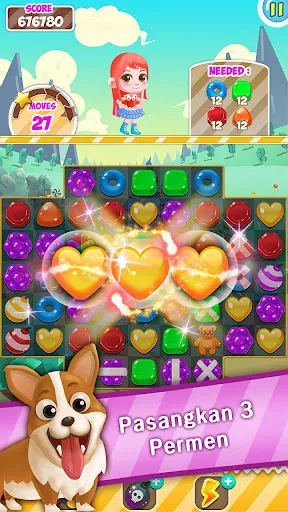 Candy Sweet Pop  : Cake Swap | Permainan | XWorld