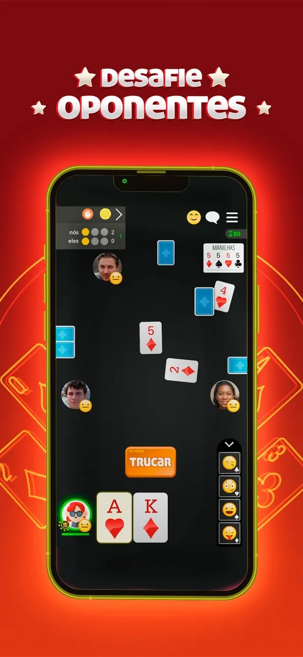 Truco MegaJogos: Jogo Cartas | Jogos | XWorld