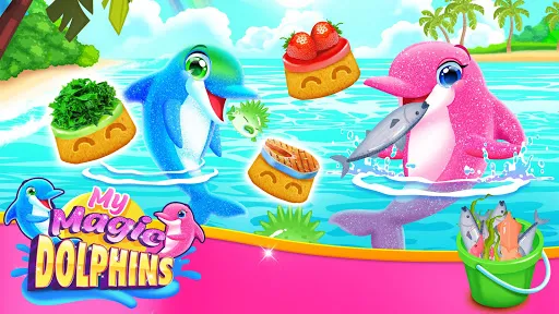 My Twin Dolphin Baby Care | Permainan | XWorld