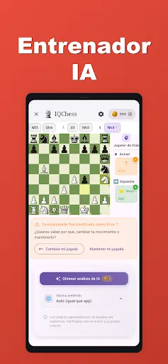 IQChess: Coach Ajedrez AI GPT | juego | XWorld