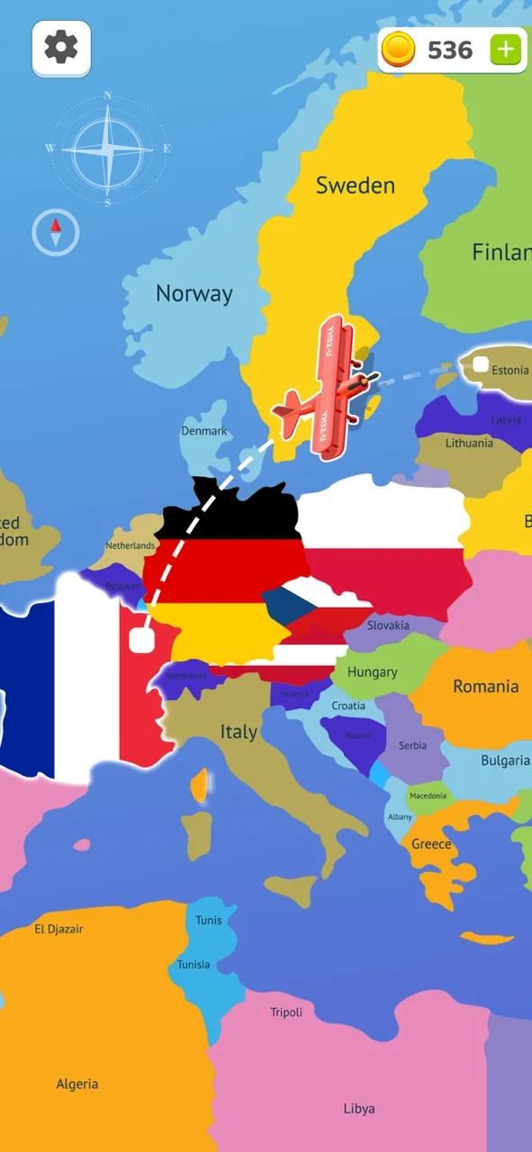 Paint Flag Color Match Puzzle | Permainan | XWorld