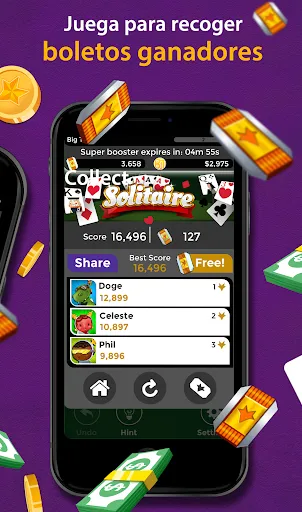 Solitario - Gana dinero | juego | XWorld