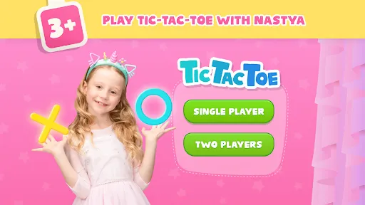 Tic Tac Toe Game with Nastya | juego | XWorld