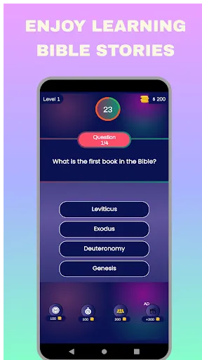 Bible Trivia Quiz Game | 游戏 | XWorld