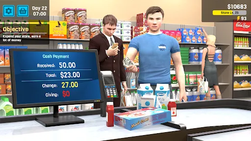 Manage Supermarket Simulator | Permainan | XWorld