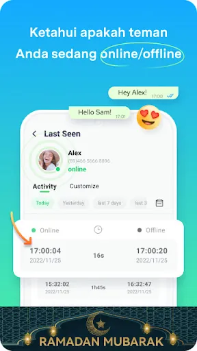WeLastseen: Chat App Tracker | Permainan | XWorld