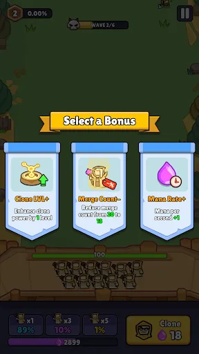 One Mage Army: Clone & Merge | Games | XWorld