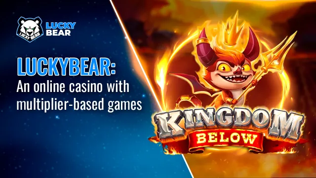 LuckyBear: An online casino with multiplier-based games