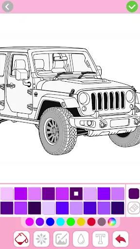 Car coloring games - Color car | Games | XWorld