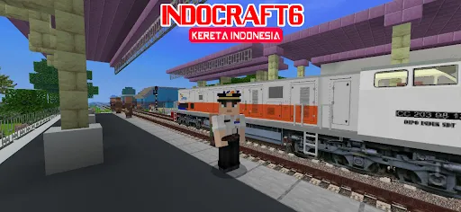 INDOCRAFT 6 : Kereta Indonesia | Permainan | XWorld