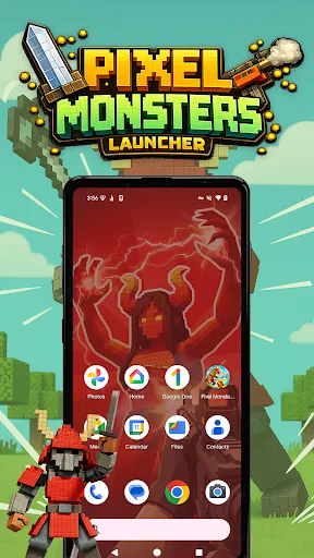 Pixel Monsters Launcher | Permainan | XWorld