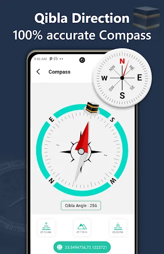 Muslim Prayer - Qibla Compass | Permainan | XWorld