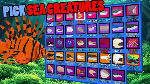 Shark Fights Sea Creatures | Permainan | XWorld