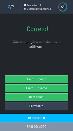 Decore as Conjunções! 2 | Jogos | XWorld Decore as Conjunções! 2 | Jogos | XWorld
