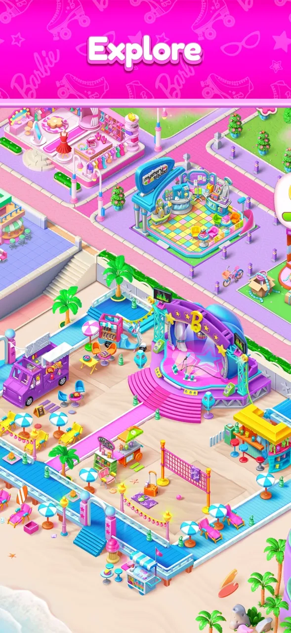 Barbie™ Merge Mystery | 游戏 | XWorld
