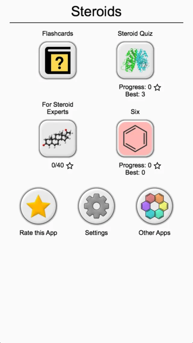 Steroids - Chemical Formulas | เกม | XWorld