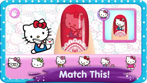 Hello Kitty Nail Salon | Games | XWorld