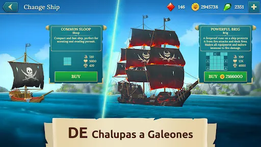 Pirate Ships・Construye y lucha | juego | XWorld