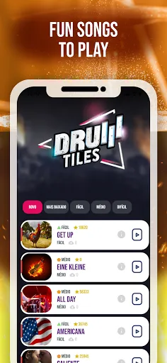 Drum Tiles: drumming game | 游戏 | XWorld