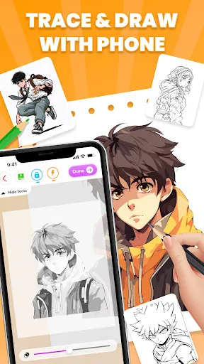 Draw Anime: AR Drawing Sketch | Permainan | XWorld