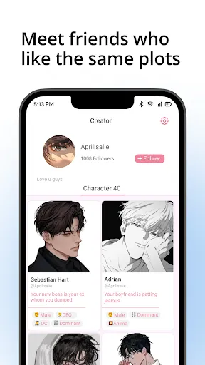Dokichat - Romantic AI Chats | เกม | XWorld
