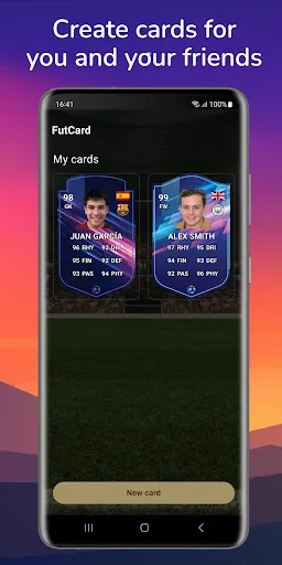 Futcard builder: players | Games | XWorld