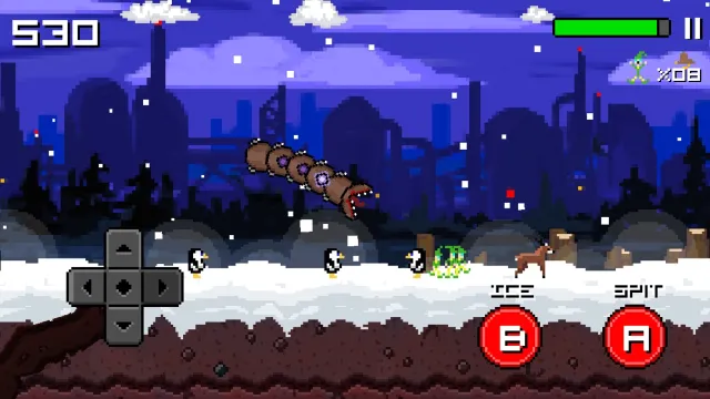 Super Mega Worm Vs Santa Saga | เกม | XWorld