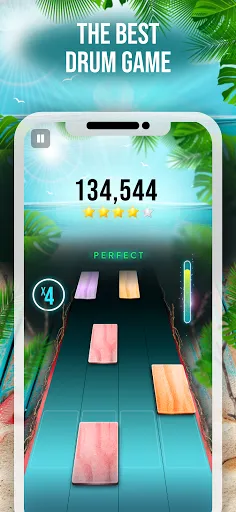 Drum Tiles: drumming game | 游戏 | XWorld
