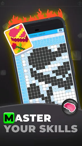 Nonogram Logic Pic: Pictogram | Permainan | XWorld Nonogram Logic Pic: Pictogram | Permainan | XWorld