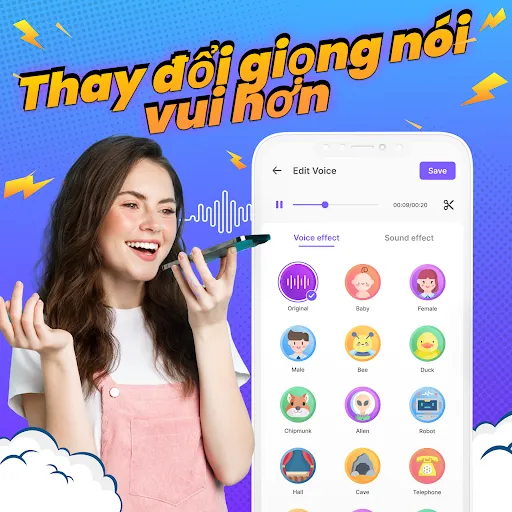 Đổi Giọng - Hiệu Ứng Âm Thanh | Games | XWorld Đổi Giọng - Hiệu Ứng Âm Thanh | Games | XWorld