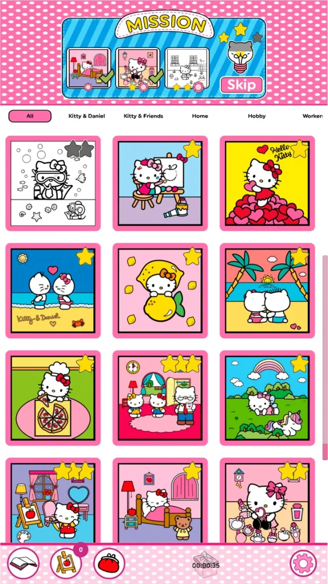 Hello Kitty Livro Para Colorir | Jogos | XWorld