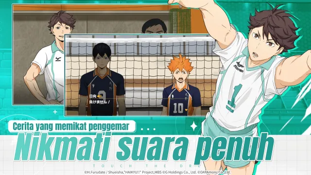 HAIKYU!! TOUCH THE DREAM | Permainan | XWorld