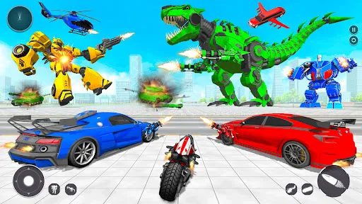 Dino Transform Robot Games | juego | XWorld