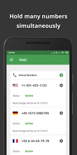 Wabi - Virtual Phone Number | 游戏 | XWorld