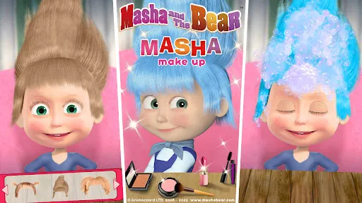 Masha and the Bear: Salon Game | Games | XWorld