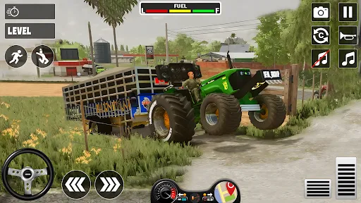 Indian Tractor Farming Game 3D | Permainan | XWorld