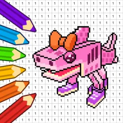 XWorld | Fun Pixel Pop Meme Color
