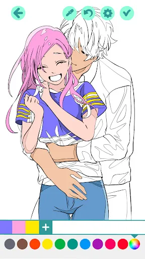 Romantic Anime Coloring Book | เกม | XWorld