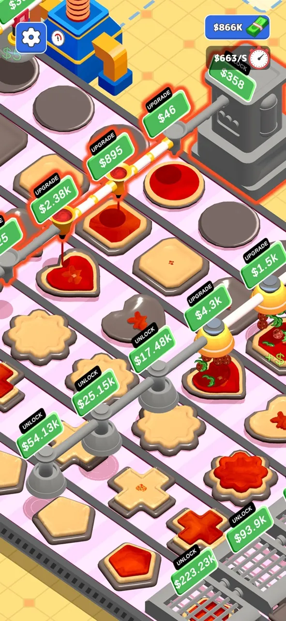 Idle Pizza Production Tycoon | 游戏 | XWorld