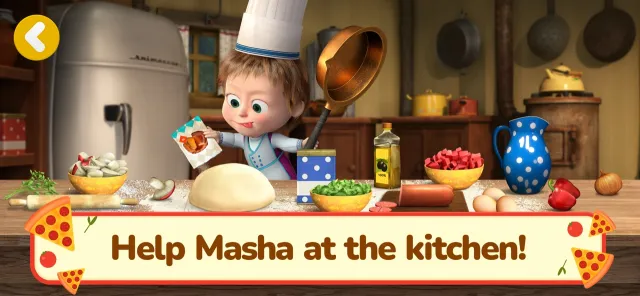 Masha and The Bear Pizzeria! | Games | XWorld