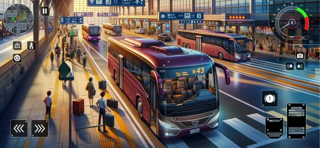 Bus Driving Coach Simulator 3d | 游戏 | XWorld