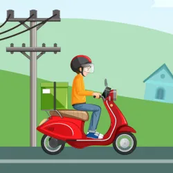 XWorld | Tukang Listrik Naik Motor