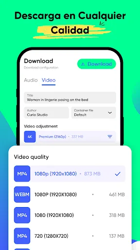 Descargador de Vídeos y Música | juego | XWorld
