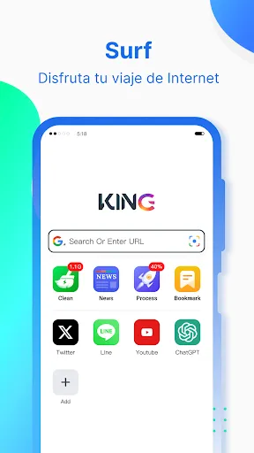 King Browser - Fast & Private | juego | XWorld