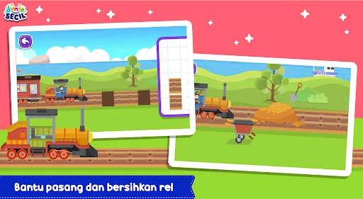 Kereta Api Dunia Secil | Permainan | XWorld