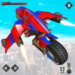 XWorld | luz moto volador acrobacias