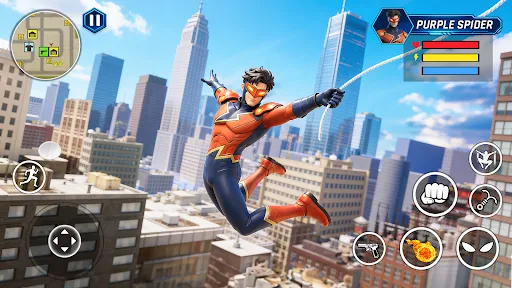 Titan Rope Hero: Vice City | 游戏 | XWorld Titan Rope Hero: Vice City | 游戏 | XWorld
